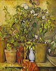 Flower Pots by Paul Cezanne